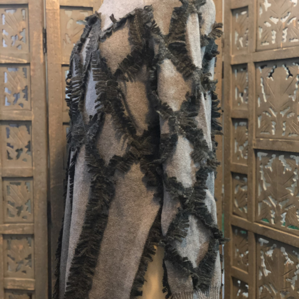 Grey Jonathan Simkhai Wool Long Sweater